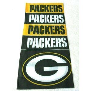 Green Bay Packers NFL Multi Purpose Team SuperDana Neck Gaiter Logo Scarf NWT